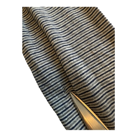 Current Elliott The Petit Tee 3/4 Sleeve In Stevie Stripe - Size Small - Picture 10 of 14